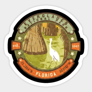 Everglades National Park Florida Sticker